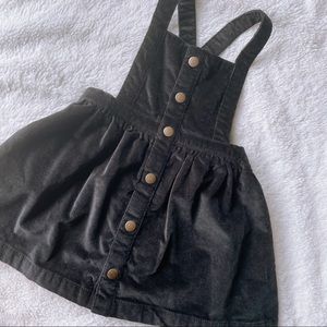 Velvet snap skirtall - 12-18 months